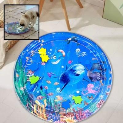 eau jouet chat tapis