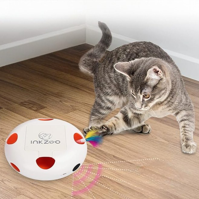 Jeu Chat - PlumeMagique™ - Blanc - Chatyfyclub